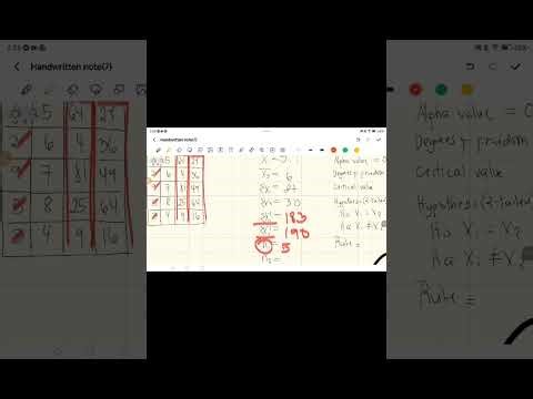 SOLVING FOR INDEPENDENT SAMPLES T TEST
