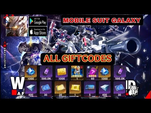 Mobile Suit Galaxy | All 4 Giftcodes + How to Redeem | Mobile Suit Galaxy & 4 Working Codes
