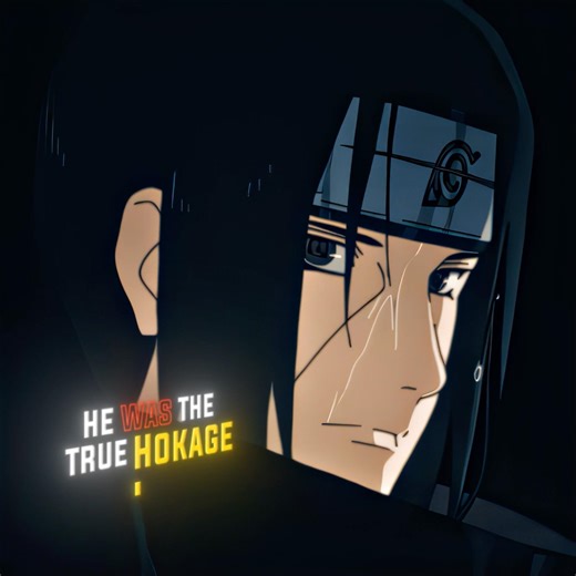 ''I Feel That He Was The True Hokage!🗿🔥- Itachi Edit | LUZ ROJA Super Slowed