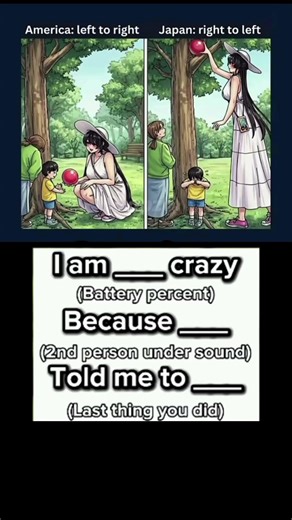 🌍 America vs Japan 😂 Reading Style Got Wild #shorts #memes