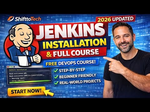 From Zero to DevOps Engineer 😎 | Jenkins Full Course 2026 (Step-by-Step)