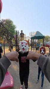 Bella ciao freestyle running playground 🛝 parkour pov #youtubeshorts