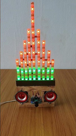 DIY Music Reactive LED Mini Speaker