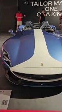 Museu da Ferrari: Ferrari Monza SP2: Uma Viagem ao Passado #ferrari #italy