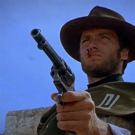 Clint Eastwood & Lee Van Cleef Legendary scene🎯🤠 #Western #clinteastwood #forafewdollarsmore