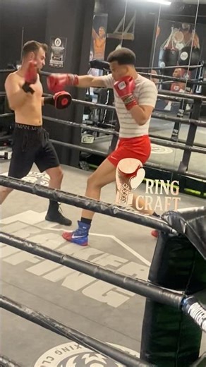 Boxing padwork…