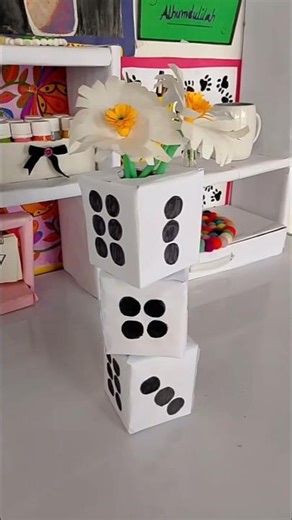 flower vase | Pinterest vase diy #diy #shorts #dice #vase #trending