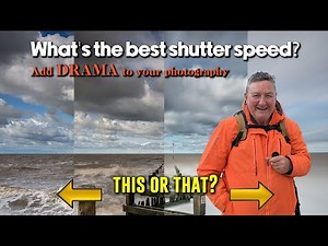 Comparing fast and slow shutter speeds on water