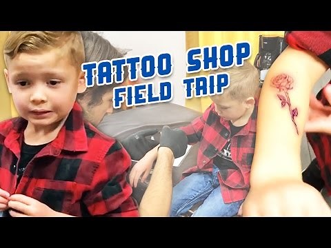 5 YEAR OLD GETS TATTOO
