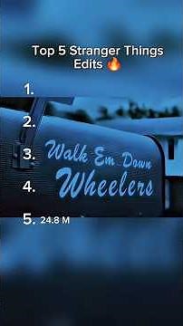 The Best Stranger Things Edits on the Internet #Top5 #Strangerthings