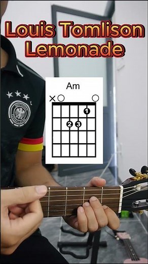 Guitar Tutorial Louis Tomlison Lemonade #guitartutorial #guitarlesson #guitar