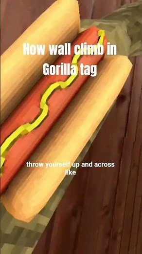 How to wall climb in Gorilla tag!!