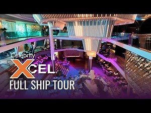 Celebrity Xcel Cruise Ship Walkthrough | 4K POV 2025 Preview Sailing
