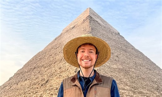 MrBeast spends 100 hours in Pyramids of Giza, video goes viral