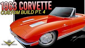 This is the latest chapter in our cool 1963 Chevrolet Corvette restomod roadster build! This time, we're taking a look at the @lokarinc Modern Classic intake on the LS3, the stunning design rendering by @murraykomantdesign, and the progress on the razor-sharp lines by our own V8 Speed & Resto Shop body shop team. We're excited about this slick C2! #corvette #c2corvette #restoration #restomod #v8speedshop #followers | V8 Speed & Resto Shop