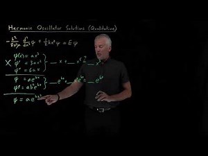 Harmonic Oscillator Solutions (Qualitative)