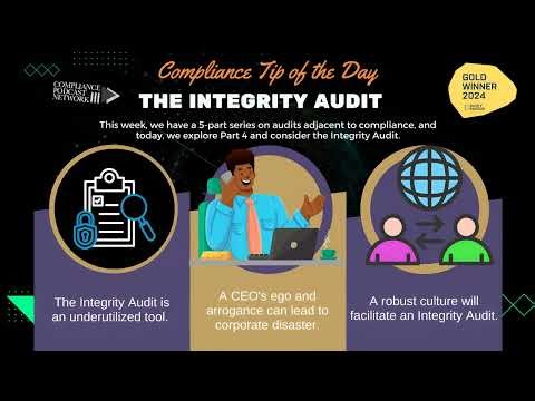 Compliance Tip of the Day - The Integrity Audit