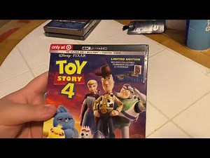 Toy Story 4 (Target Exclusive) 4K Ultra HD Blu-ray Unboxing
