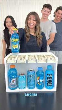 Match the Blue Drink, Win the Cash!