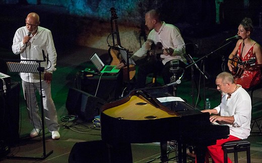 Brian Eno & Roger Eno - 2021 雅典卫城音乐会 | live in Athens