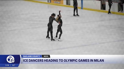 Ice dancers heading to Olympic Games in Milan