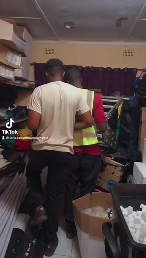 Putting up cctv in Kabulonga. OFFICE CCTV. | Lance Events Security LTD