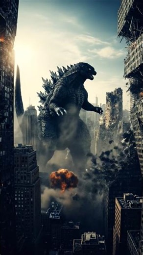 Godzilla Destroy City SuperNova Movie Scene Leaked 😱 #shorts #godzilla