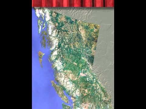 Big BC Map - BC's Natural History