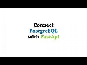 Connection of PostgreSQL with FastApi | Postgres | FastApi | Alembic