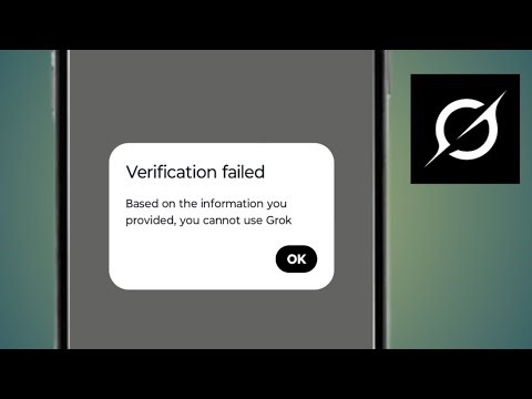 Based on the information you provided, you cannot use Grok || Verification failed || Grok Ai