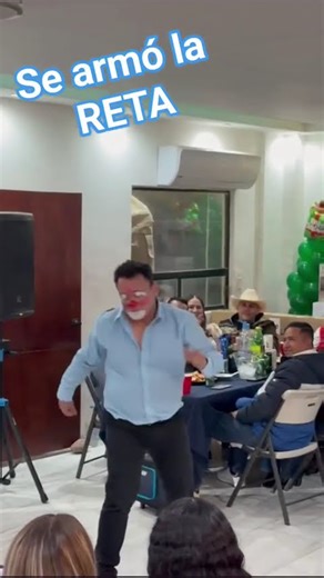 Se armó la reta con el payaso