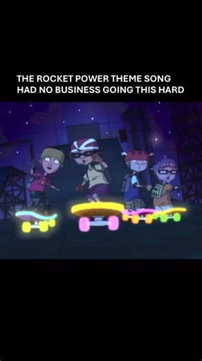 90s Era Nostalgia on Instagram: "The whole theme song and intro is so dope. The camera shake is the best part. Woogity, Woogity, Woogity! 🤙 Rocket Power (1999) follows the extreme sports adventures of Otto Rocket, his sister Reggie, and their friends Twister and Sam “The Squid” in the coastal town of Costa Shores. The series showcases the group as they master surfing, skating, and hockey while navigating the challenges of friendship and competitive sportsmanship. 🏄🏽‍♂️ 🤙 #memes #extremesport