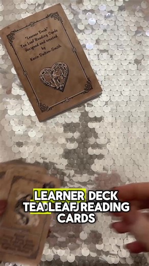 Tea Leaf Reading made easy. Tea Oracle Cards https://tealeafreader.com #tealeafreading #teawithkarin | Tea With Karin