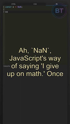NaN Is Contagious in JavaScript (Here’s Why) #coding