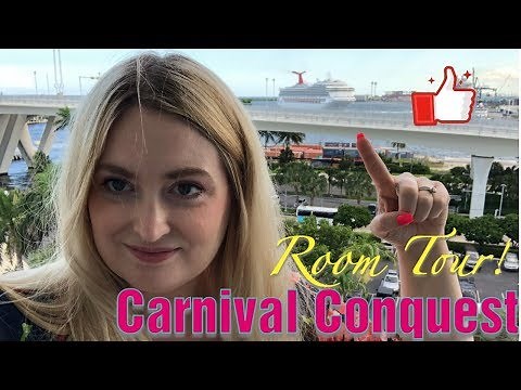 Checking out the Carnival Conquest - Grand Suite, Ocean Suite, Junior Suite, and Balcony Stateroom