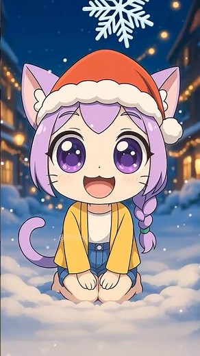 Christmas Edition Rumi Mira Zoey - KITTENS #anime #animation #kpopdemonhunters