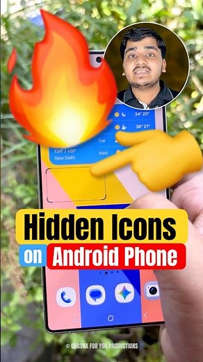 Mobile Phone की Home Screen पर Invisible Icon Trick! 🔥