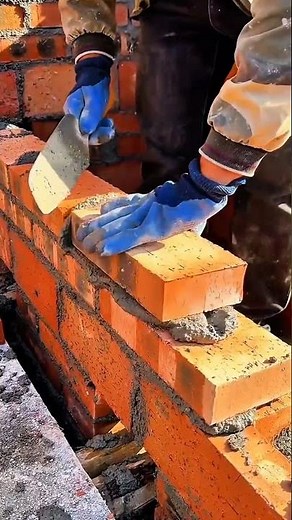 Installing bricks by yourself with simple tools steady hands and precise alignment for solid results