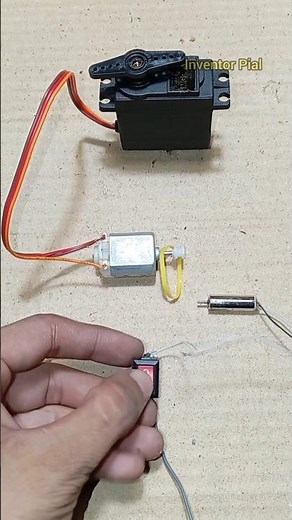 Servo motor spanning viral project • Dc motor
