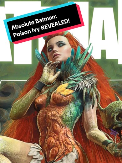 We got our Absolute Poison Ivy design as revealed by an Absolute Batman variant. Is she good, does it work, is it a good fit for the Absolute Universe and Absolute Batman? Let's find out! #comicbooks #comics #superhero #dccomics #batman