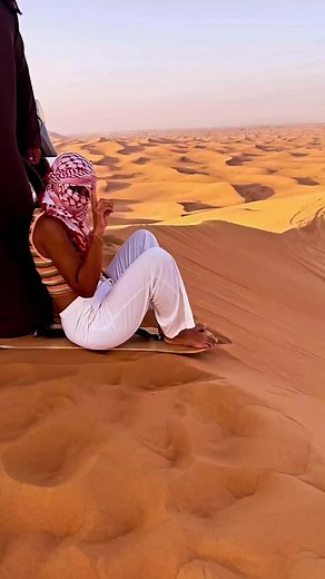 Sandboarding Adventure in Stunning Desert Landscape