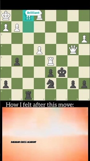 The Most Brilliant Chess Move Ever Played ♟️🔥