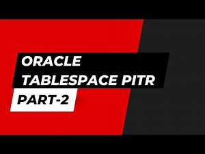 Oracle Tablespace Point-In-Time-Recovery | TS-PITR (Part 2)