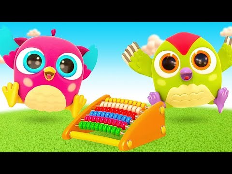 Baby learning videos & baby cartoon full episodes - Hop Hop the owl & funny cartoons for kids.