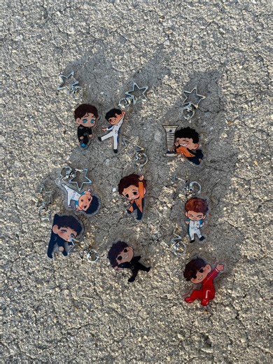 Acrylic Formula 1 Chibi Keychains | F1 Keychains by L4ncc | Oscar Piastri, Lando Norris, Carlos Sainz - Etsy