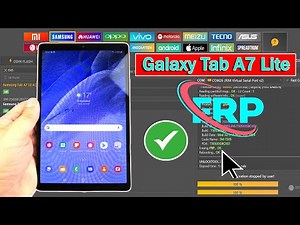 Samsung Galaxy Tab A7 Lite/10.4 (2020) T505 Frp Bypass Unlock Tool Google Account Bypass