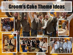 Groom's Cake Ideas That Guests Will LOVE (Fun Wedding Inspiration) #groom #cake #wedding