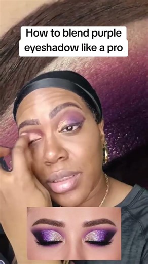 STOP Doing Purple Eyeshadow WRONG 😳 Blend Like a PRO #purpleeyeshadow #makeup #tutorial