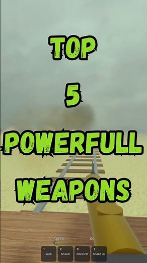 Top 5 Most Powerful Weapons in Dead Rails Roblox (Best Weapon Ranked!)