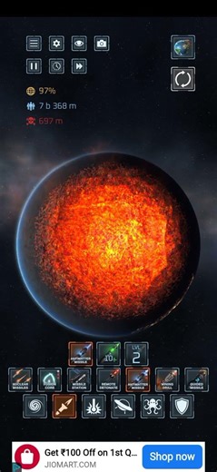 Attom bomb vs Earth